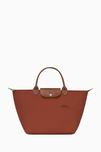 Longchamp large leather tote outlet