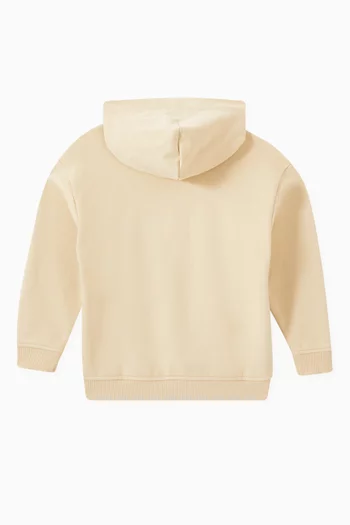 Varsity Logo Hoodie in Cotton