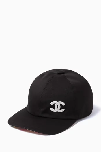 Unused CC Sequins Baseball Hat in Cotton