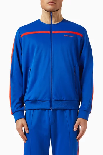 x Wales Bonner Track Top in Cotton-blend Jersey