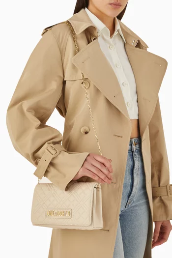 Crossbody Bag in Quilted Leather