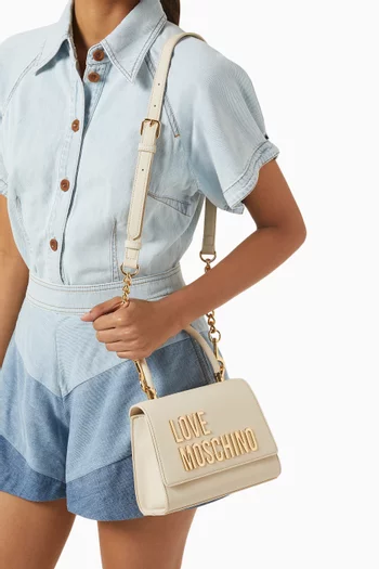Bold Love Top-handle Bag in Faux Leather