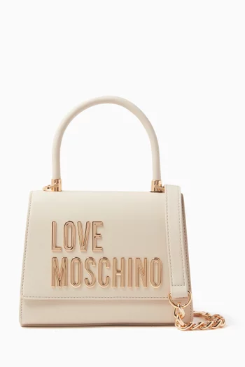 Bold Love Top-handle Bag in Faux Leather