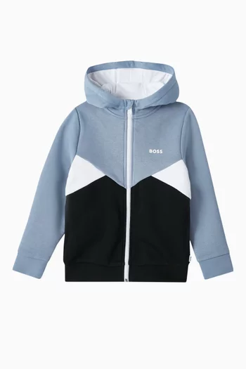 Logo Zip-up Hoodie