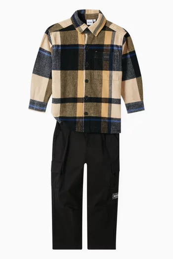 Check Shirt in Cotton