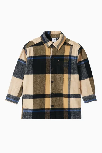 Check Shirt in Cotton