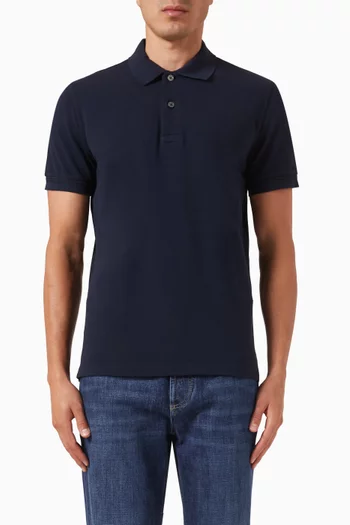 Tennis Polo Shirt in Cotton Piqué