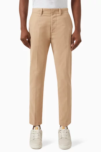 Moleskin Chino Pants in Cotton-blend
