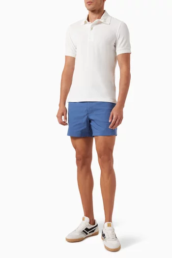Polo Shirt in Towel Terry