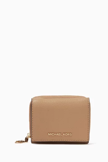 Empire Trifold Wallet in Grained Leather