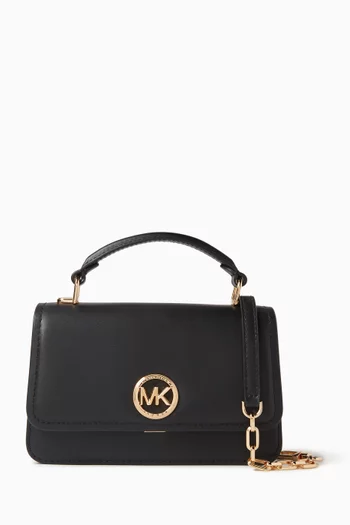 Small Delancey Satchel Bag in Leather