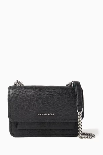 حقيبة كروس كلير صغيرة جلد