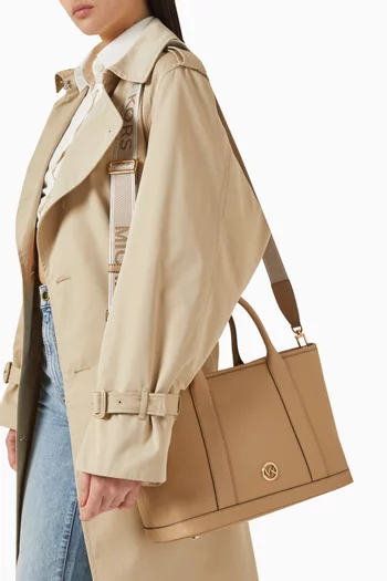 Medium Luisa Tote Bag in Leather