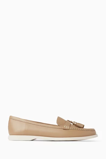 Kiernan Tassel Loafers in Leather