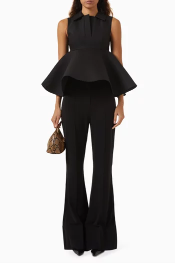Le Haut Spalla Top in Cotton Blend