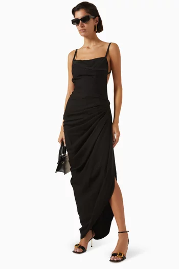 La Robe Saudade Dress in Viscose Blend