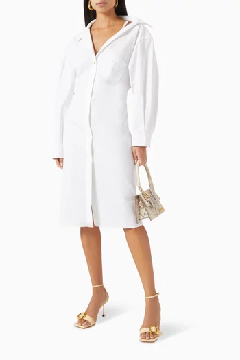 La Robe Chemise Shirt Dress in Cotton