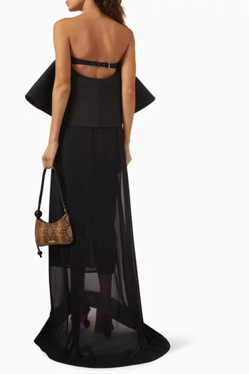 La Robe Vela Maxi Dress in Nylon Blend