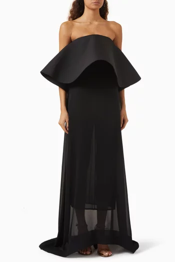 La Robe Vela Maxi Dress in Nylon Blend