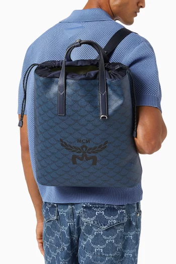 Medium Himmel Backpack in Lauretos Monogram Canvas