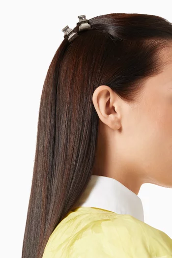 مجموعة مشابك شعر هولي مقاس XS سبائك الزنك