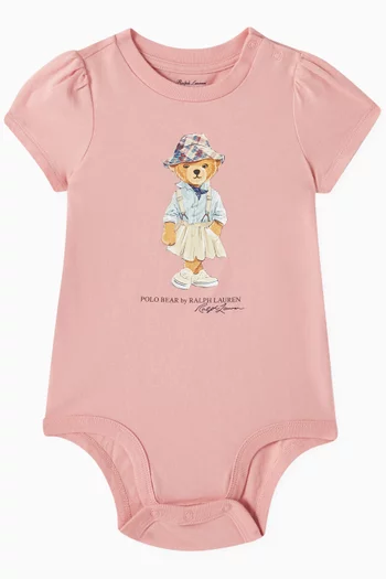 Polo Bear Bodysuit in Cotton-jersey