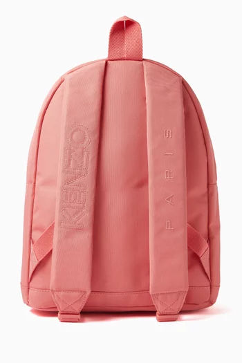 Embroidered-elephant Backpack