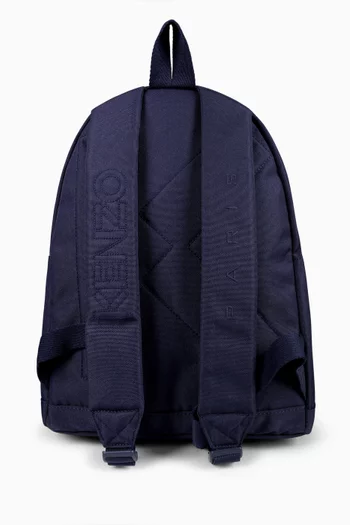 Embroidered-tiger Backpack