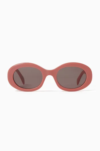 نظارة شمسية 01 بشعار الماركة أسيتات
