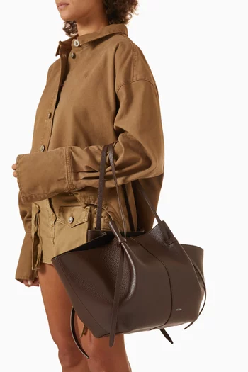 Mochi Tote Bag in Pebble Grained Leather
