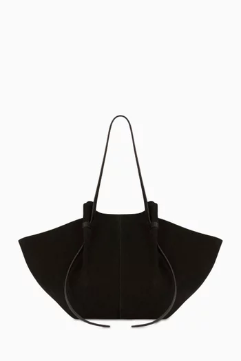 Large Mochi Tote Bag in Suede