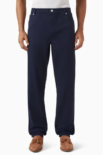 بنطال جينز بتصميم مصبوغ دينم