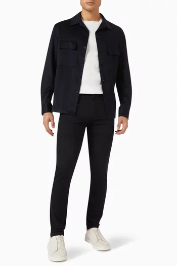 بنطال روشيا بقصة ضيقة قطن مطاطي