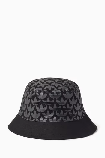 Monogram Bucket Hat in Cotton