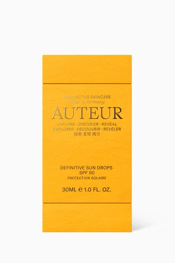 قطرات ديفنيتيف للوقاية من أشعة الشمس مع عامل الحماية SPF 50‏، 30 ملل