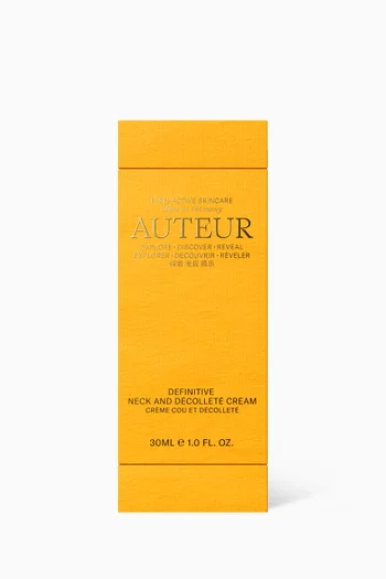 Definitive Neck & Décolleté Cream, 30ml
