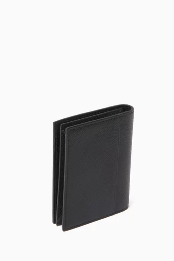 Sartorial Card Holder 4cc in Leather