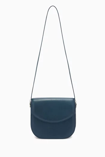 Coin Crossbody Bag in Leather