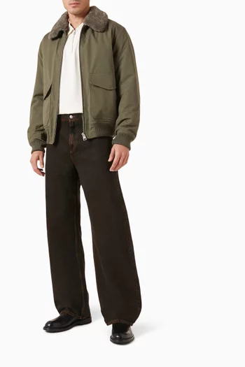 Aviator Jacket in Cotton