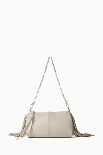 Miss M Fringe Bag in Leather