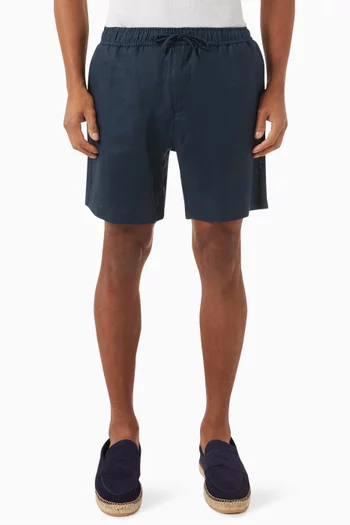 شورت برباط تضييق كتان