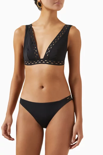 Lynwood Tanga Bikini Briefs in Stretch Nylon