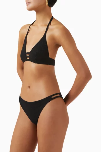 Oceanside Bikini Briefs in Lurex
