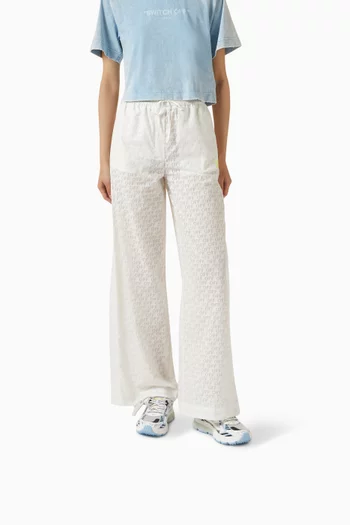 Be Right Back Sneakers in Leather and Mesh