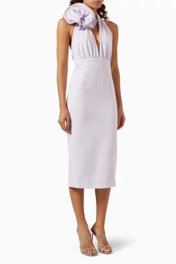 Elle zeitoune maxwell bustier fluted dress outlet