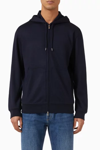Zip Hoodie in French Terry