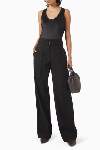 Reversible Top in Silk-satin