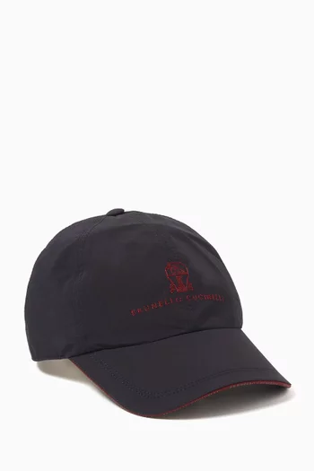 Logo-embroidered Baseball Cap in Nylon