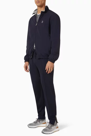 Crête Detail Pants in French Terry