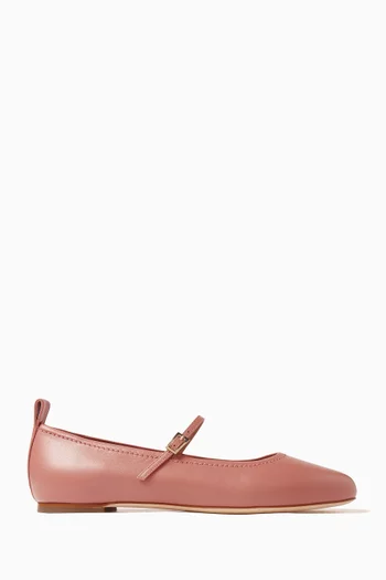 Martine 5 Ballet Flats in Leather